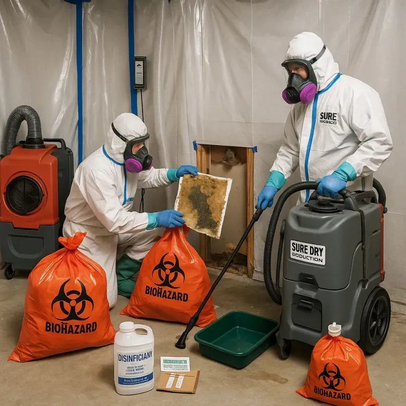Contaminated Water Handling Protocols process in Oakland, TN
