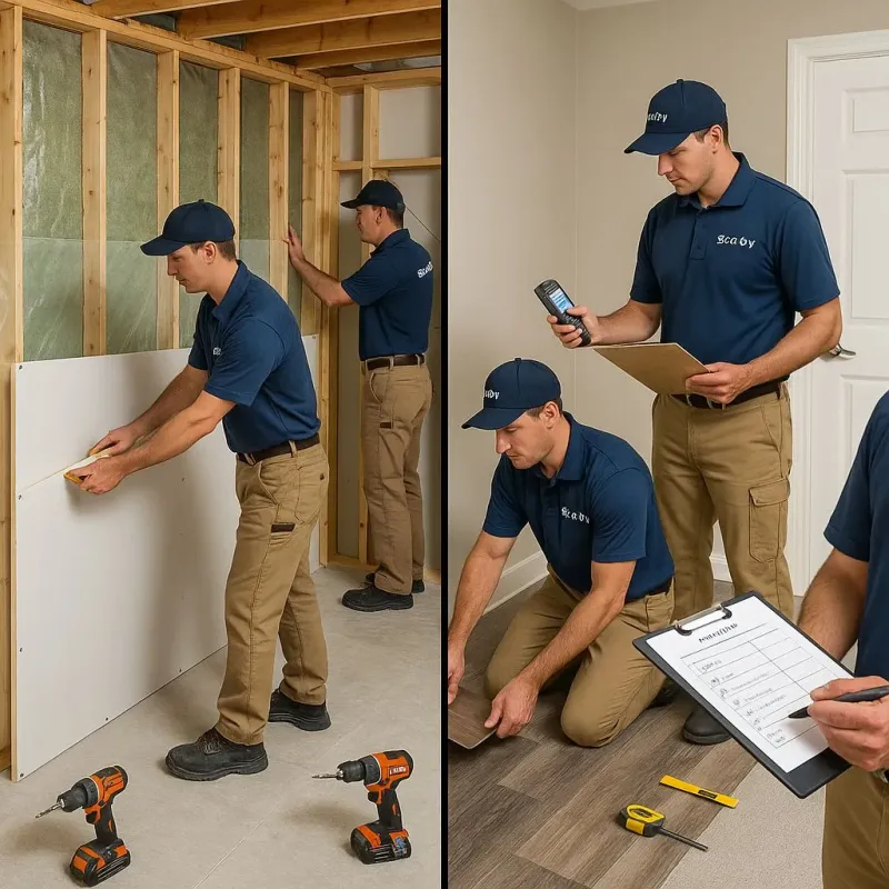 Repairs and Reconstruction process in Oakland, TN
